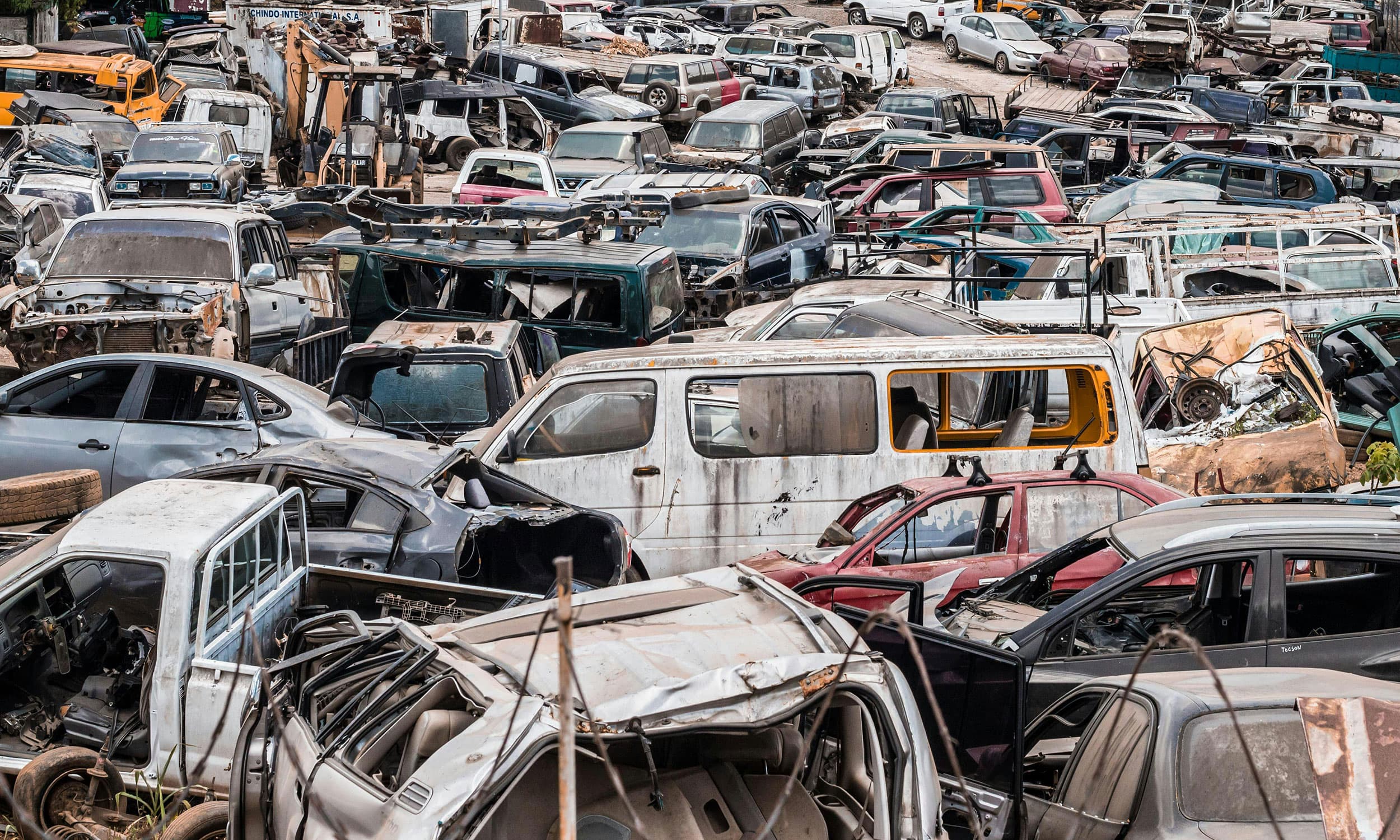 car dump